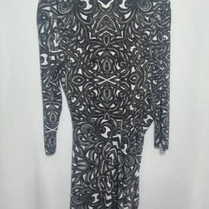 Jennifer Lopez, Small, Black, White and Grey Dress